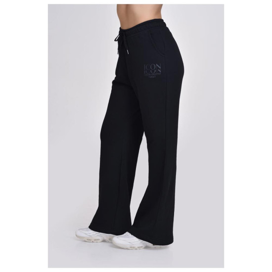 Target Γυναικείο παντελόνι φόρμας Oversized Flare Hem Pants French Terry "Icon"